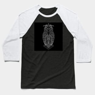 dark shadow owl in ecopop Baseball T-Shirt